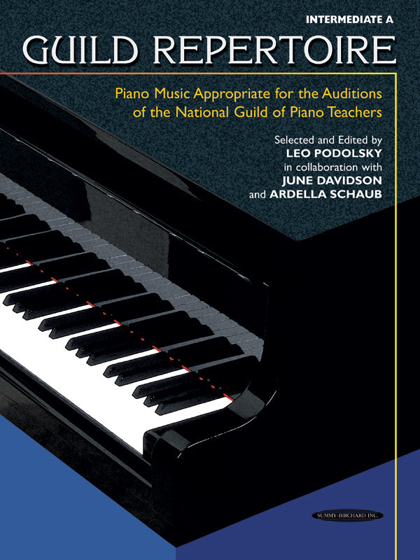 Guild Repertoire: Piano Music Appropriate for the Auditions of the