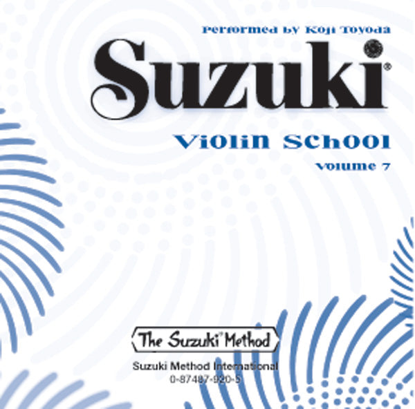 Suzuki Violin School, Volume 7: Violin Performance CD | Koji