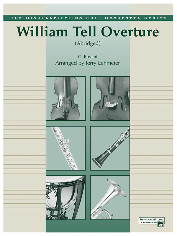 パヴァロッティ・アンドレシェニア・プログラム冊子 William Tell Overture: Viola | Instant Digital Sheet Music