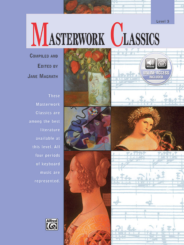 Masterwork Classics, Level 3: Piano Book & Online Audio | Valery