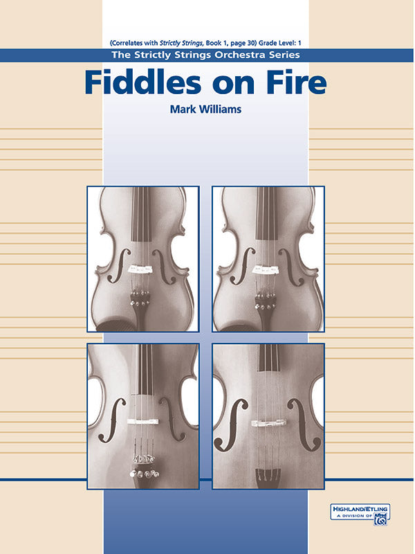 Fiddles on Fire: 3rd Violin (Viola [TC]) | Instant Digital Sheet
