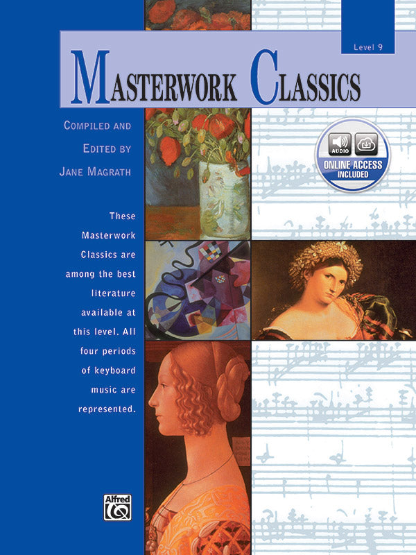 Masterwork Classics, Level 9: Piano Book & Online Audio | Scott