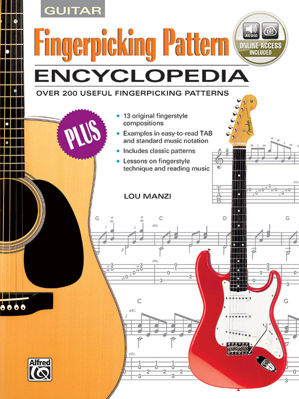 Fingerpicking Pattern Encyclopedia: Guitar Book & Online Audio