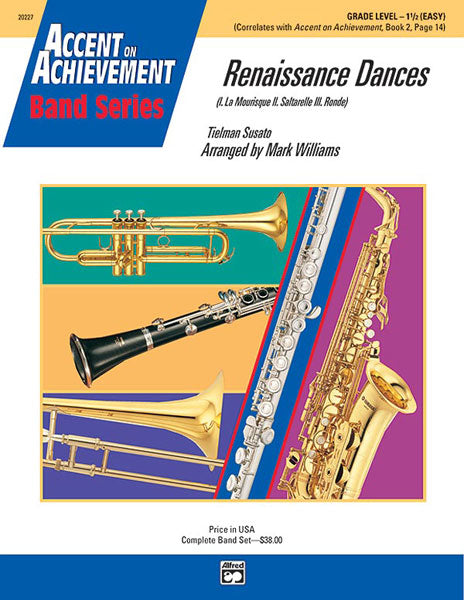 Renaissance Dances: 2nd B-flat Clarinet | Digital Sheet Music