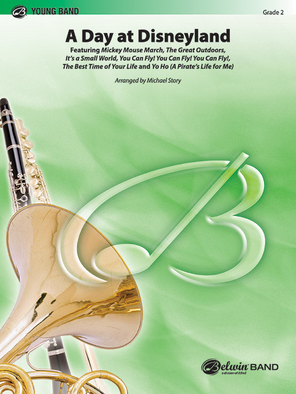 A Day at Disneyland: Concert Band Conductor Score & Parts