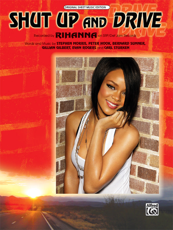 Shut Up and Drive: Piano/Vocal/Chords | Rihanna | Digital Sheet