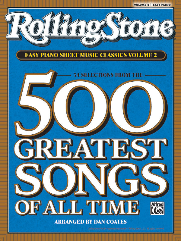 Rolling Stone® Easy Piano Sheet Music Classics, Volume 2: Piano