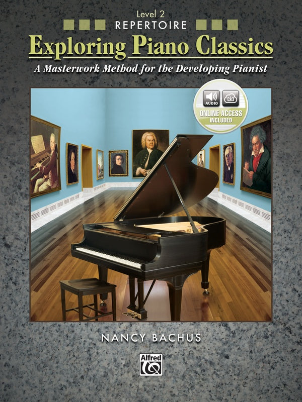 Exploring Piano Classics Repertoire, Level 2: Piano Book & CD