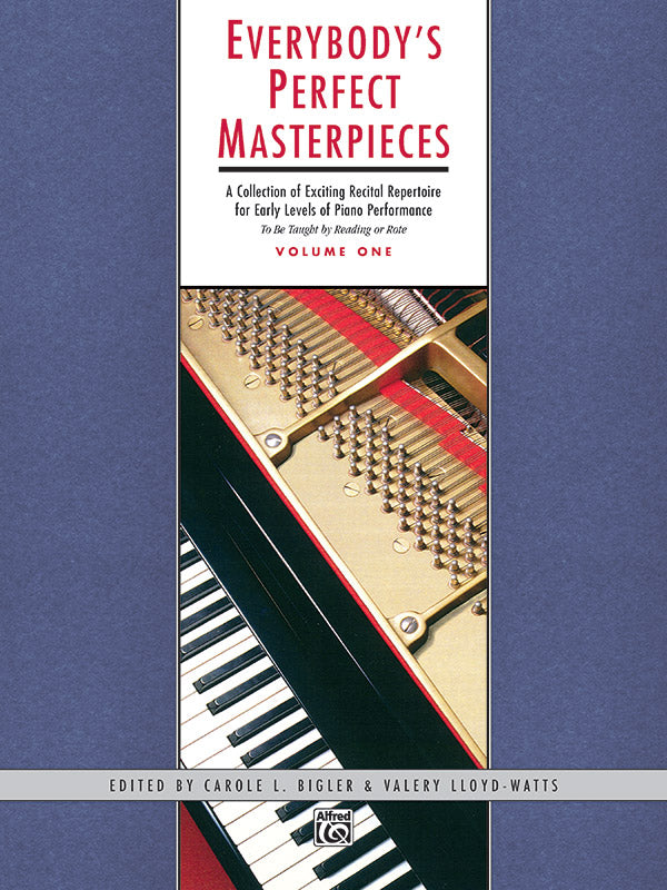 THE PERFECT PIANO COLLECTION CD25枚組 Everybody's Perfect Masterpieces, Volume 1: Piano Book – Alfred Music