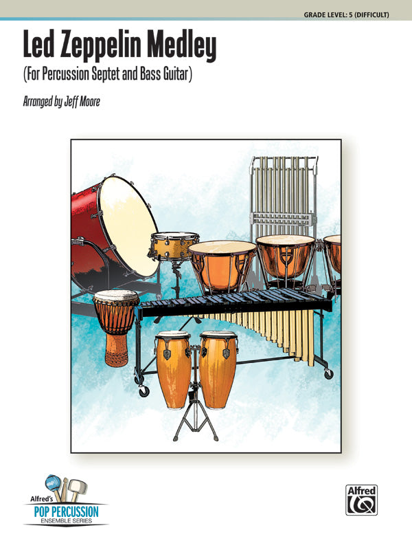 Led Zeppelin Medley: Percussion Ensemble Score & Parts | Jeff