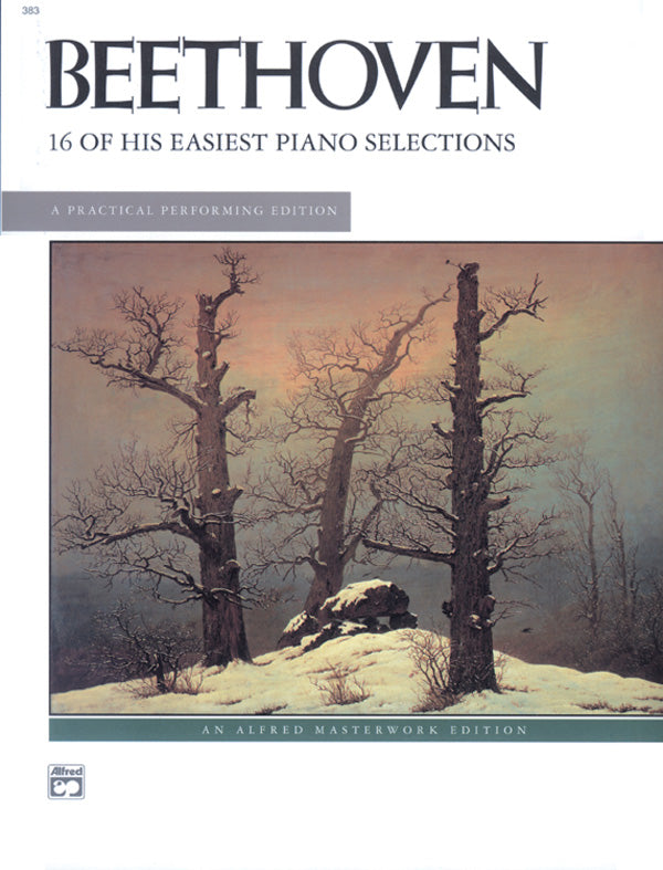 Beethoven: 16 Easiest Selections: Piano Book | Ludwig van