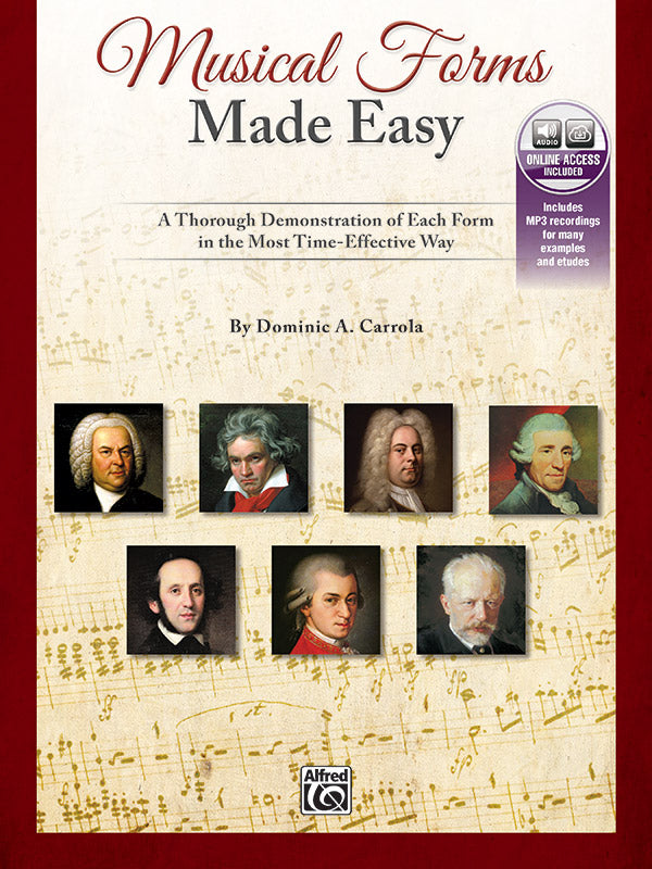 Musical Forms Made Easy: Book & Online Audio – Alfred Music