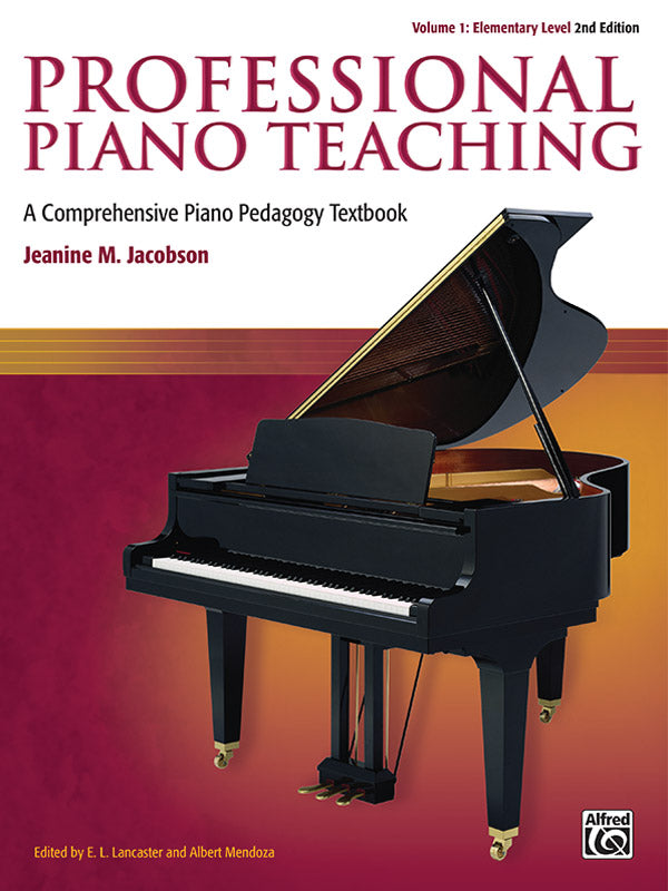 Professional Piano Teaching, Volume 1 (2nd Edition): Piano Book