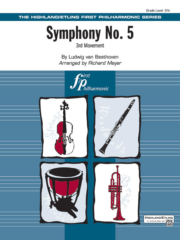 Symphony No. 5: 1st B-flat Trumpet | Instant Digital Sheet Music