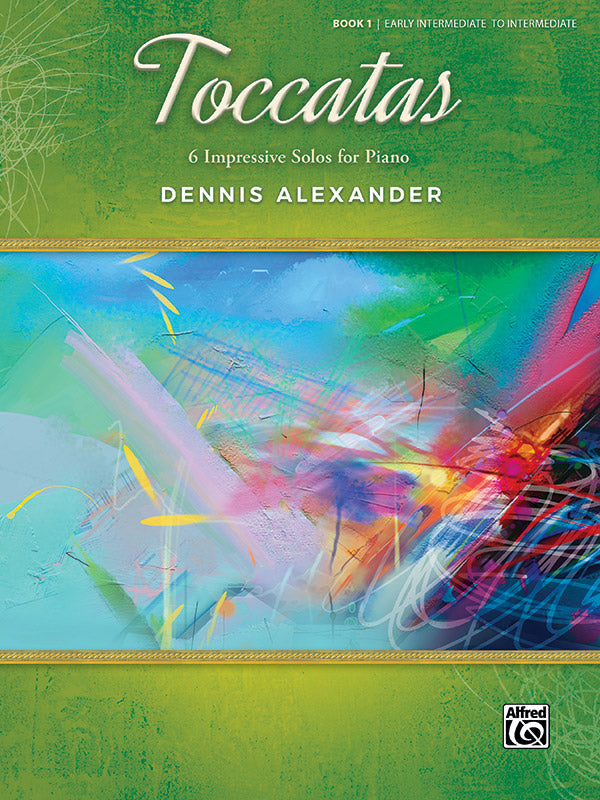 アート・デザイン・音楽 A. SCARLATTI neuf toccatas pour clavier Toccatas, Book 1: Piano Book | Dennis Alexander | Sheet Music