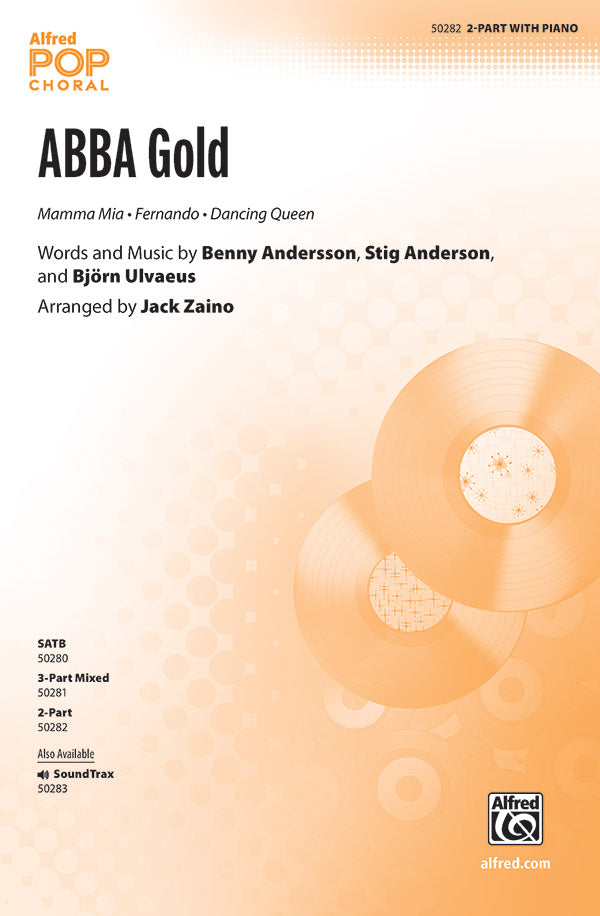 ABBA Gold: 2-Part Choral Octavo | Benny Andersson | Digital Sheet