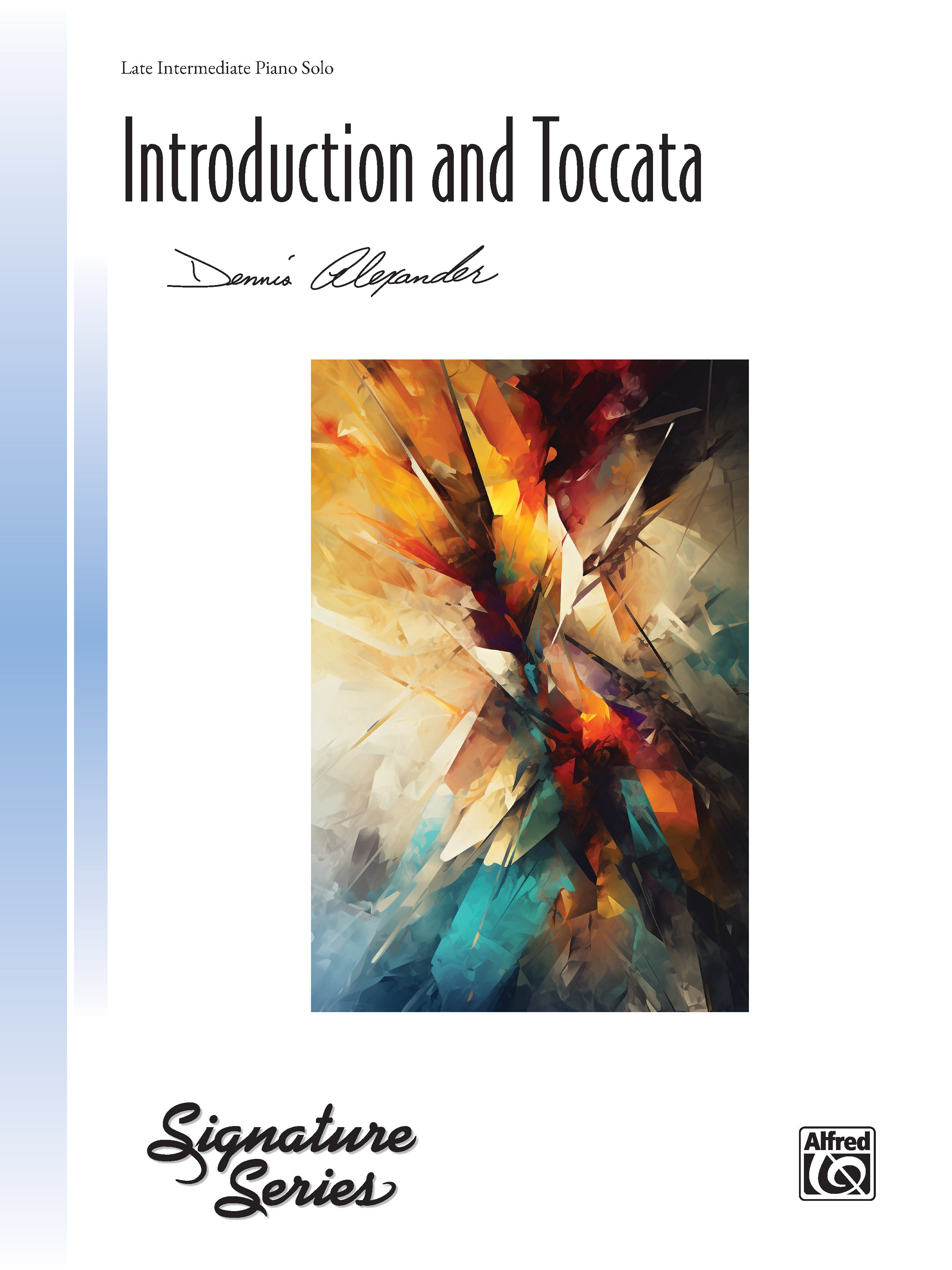 Introduction and Toccata: Piano Sheet | Dennis Alexander | Sheet