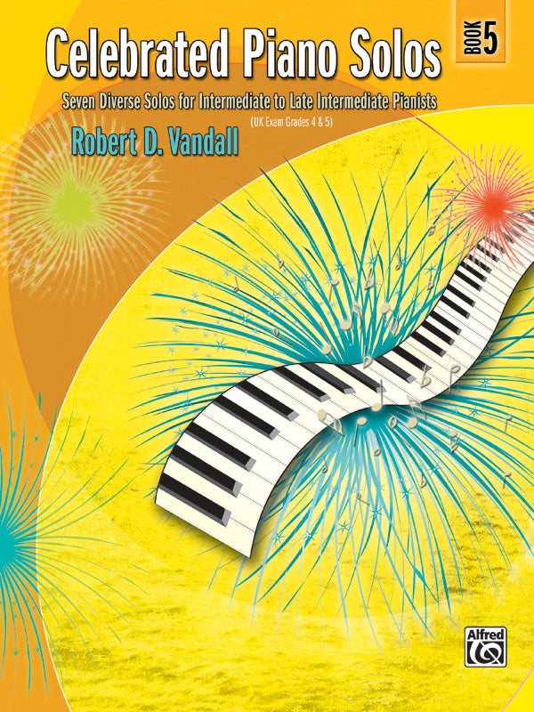 Celebrated Piano Solos, Book 5: Piano Book | Robert D. Vandall