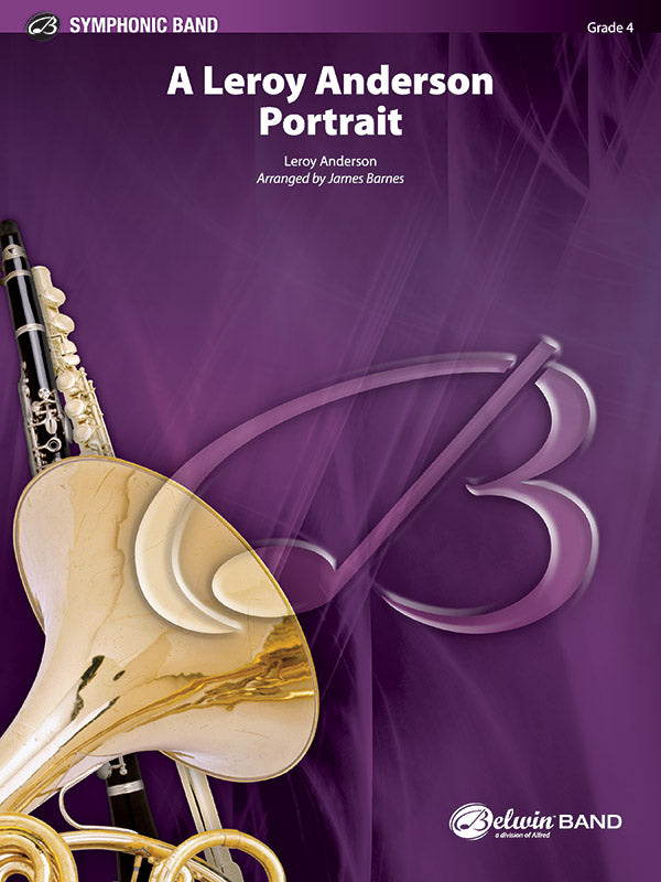 吹奏楽楽譜 A LEROY ANDERSON PORTRAIT Leroy Anderson Portrait: Concert Band Conductor Score & Parts