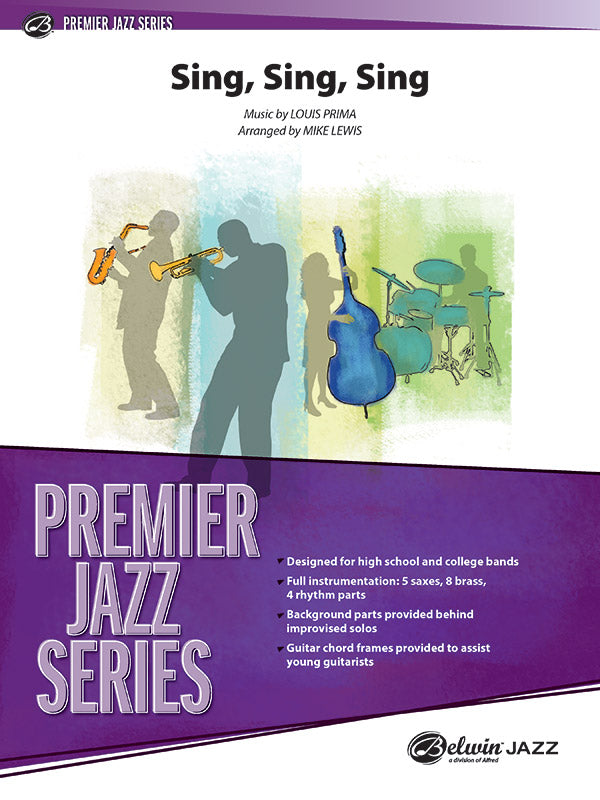 Sing, Sing, Sing: Jazz Ensemble Conductor Score & Parts | Mike
