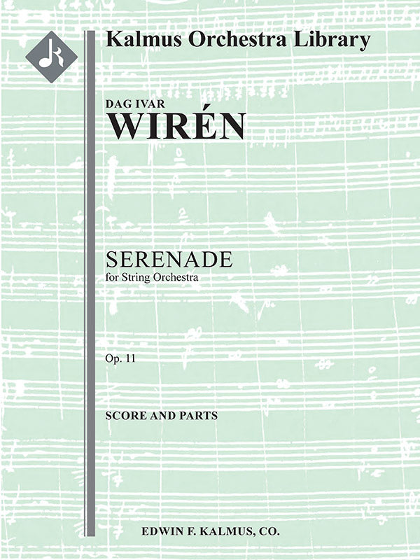 Serenade, Op. 11: String Orchestra Conductor Score & Parts | Dag