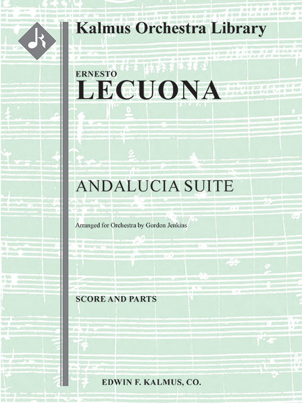 Juan Martin Andalucian Suite 楽譜　CD付き Andalucia Suite: Full Orchestra Conductor Score and Parts