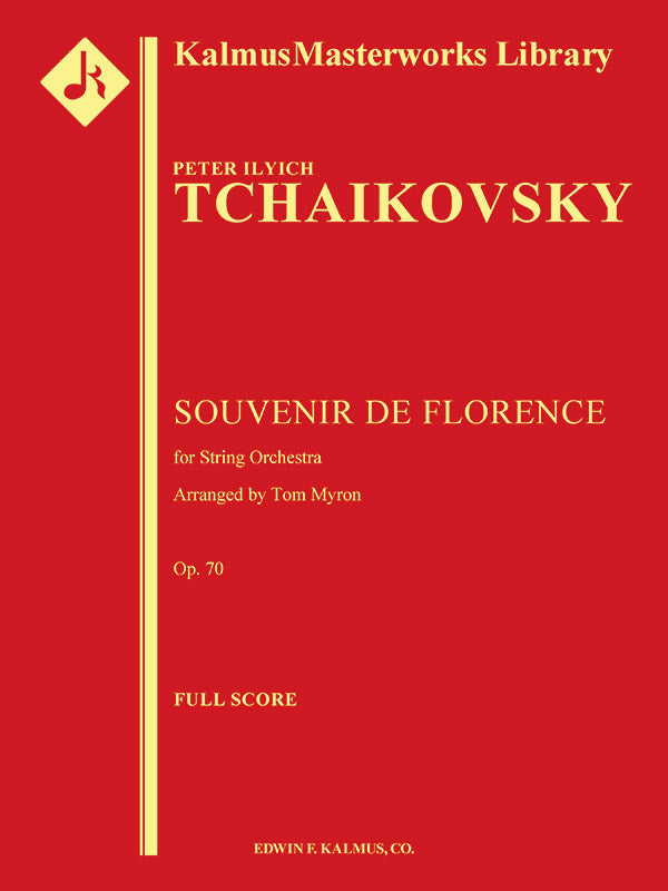 (未使用･未開封品)　Tchaikovsky: Serenade for Strings Souvnir de Florence lok26k6 Peter Tchaikovsky, Gerard Korsten, Chamber Orchestra of Europe
