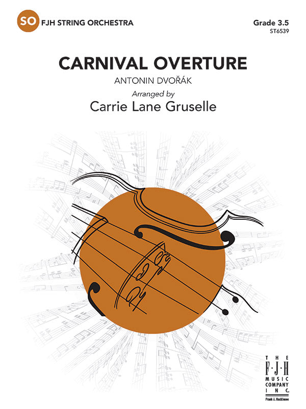 Carnival Overture: String Orchestra Conductor Score | Carrie Lane