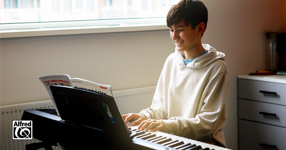 Keep Students Practicing with These Exciting New Upgrades for Alfred’s Basic Piano Library