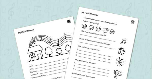 Free Activity: My Music Moments