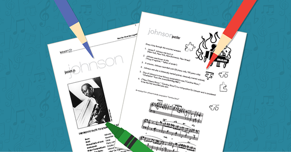 Free Activity: Honoring James P. Johnson for Black History Month