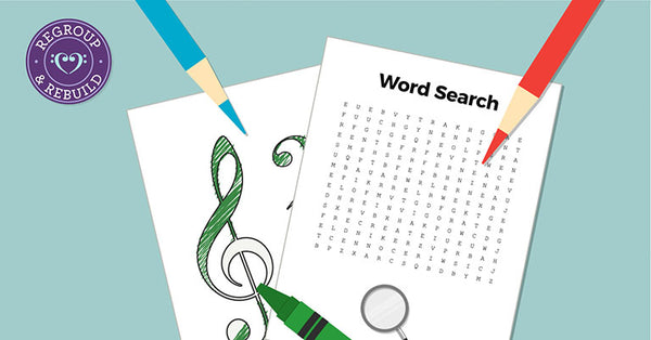 Free Activity: Regroup and Rebuild Word Search
