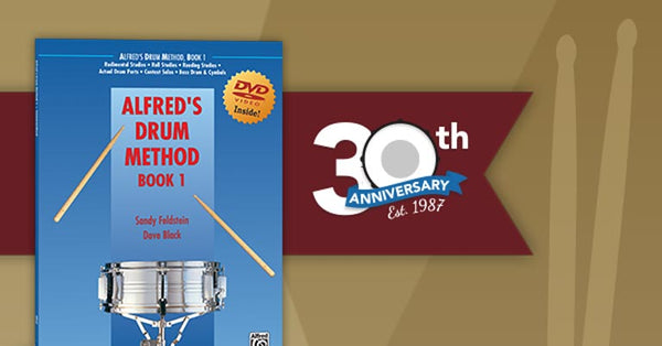 Alfred's Drum Method Celebrates 30 Years of Instruction