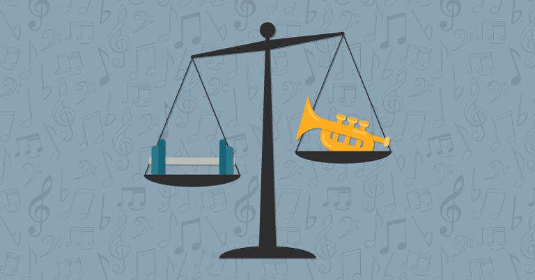 Balancing the Physical and Musical Aspects of Instrumental Music