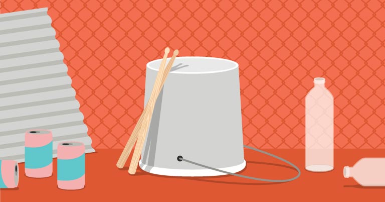 Activity: Make Percussion Instruments Using Household Items