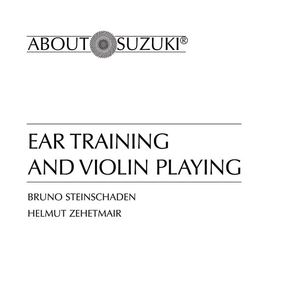 Ear Training and Violin Playing Cover Image