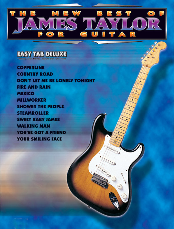The New Best of James Taylor for Guitar Cover Image