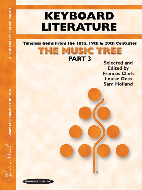 The Music Tree: Keyboard Literature, Part 3 Cover Image