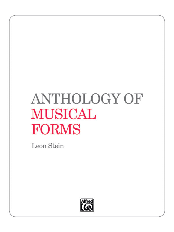 Anthology of Musical Forms Cover Image