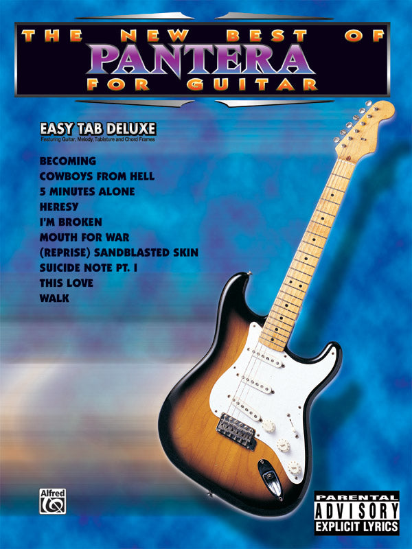 The New Best of Pantera for Guitar Cover Image