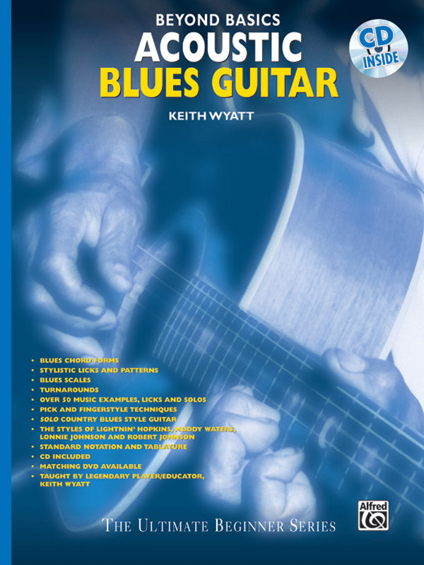 Beyond Basics: Acoustic Blues Guitar Cover Image