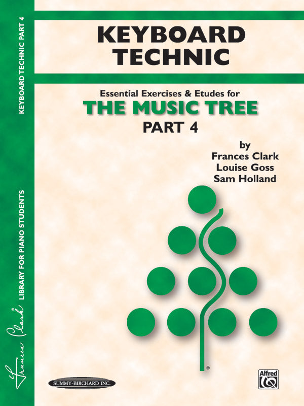 The Music Tree: Keyboard Technic, Part 4 Cover Image