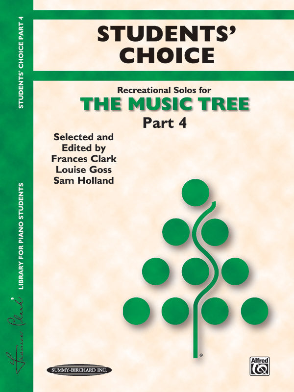 The Music Tree: Students' Choice, Part 4 Cover Image