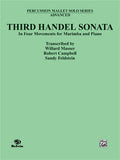 Third Handel Sonata for Marimba and Piano Cover Image