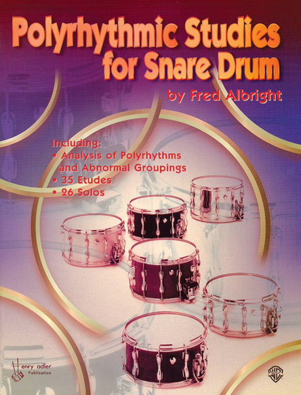 Polyrhythmic Studies for Snare Drum Cover Image