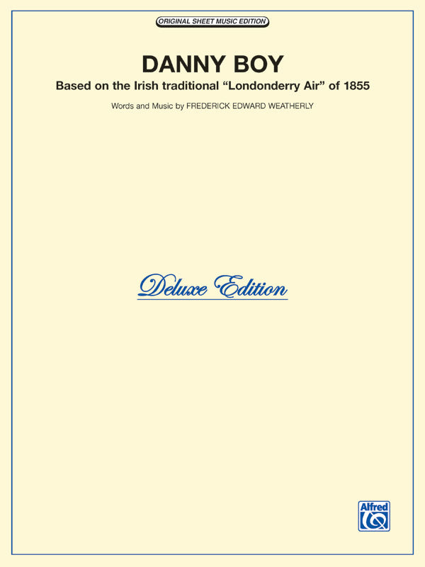 Danny Boy (based on the Irish traditional "Londonderry Air" of 1855) Cover Image