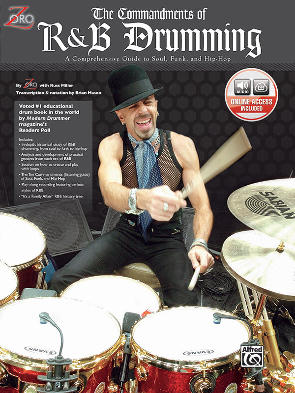 The Commandments of R&B Drumming: A Comprehensive Guide to Soul, Funk & Hip-Hop Sheet Music Preview