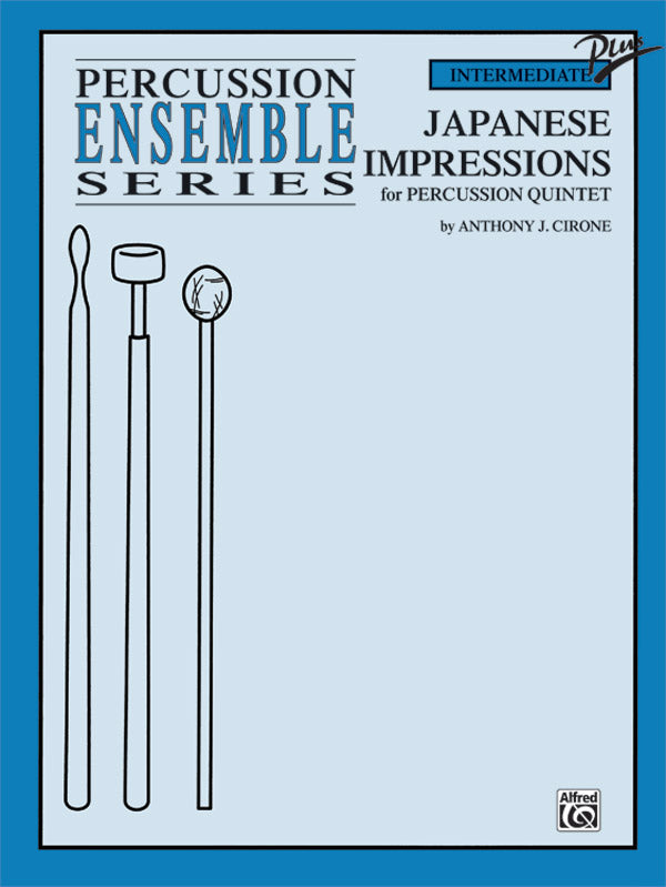 Japanese Impressions: Cymbals Sheet Music Preview