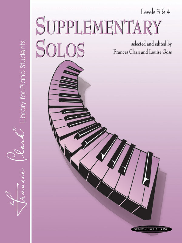 Supplementary Solos, Levels 3 & 4 Sheet Music Preview