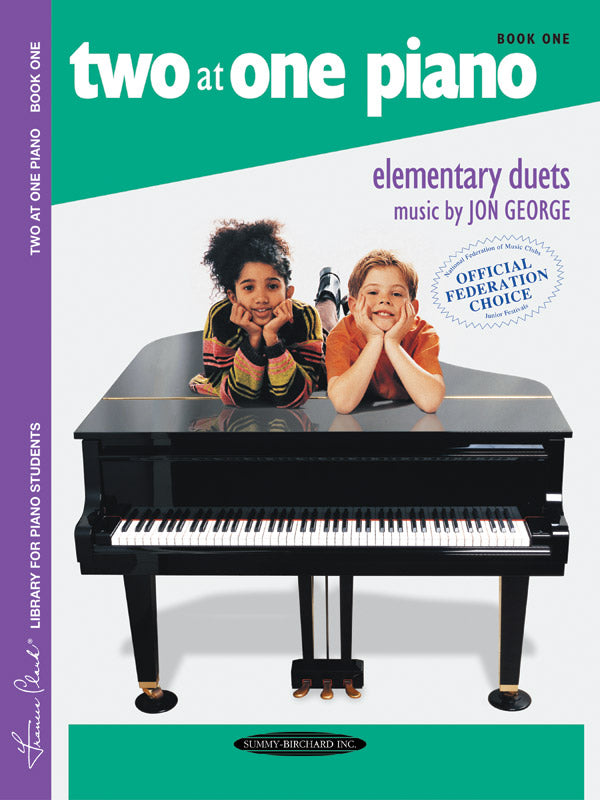 Two at One Piano, Book 1 Cover Image